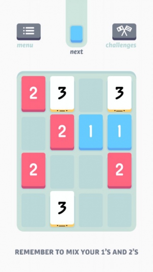 数学解谜游戏《Threes!》简单的数字组合下，蕴含无限智慧